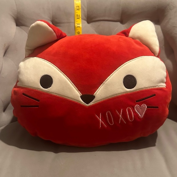 Squishmallows Red and Cream Fox Stuffed Animal, Stackables - Picture 1 of 7